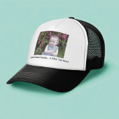 1 Foto en aangepaste tekst - maak deze van u - Trucker Pet