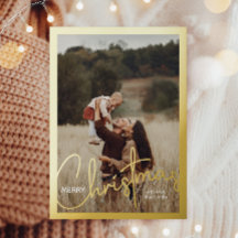 1 Foto Handgeschreven Script Vrolijk Kerstfeest