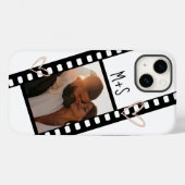 1 foto koppels filmstrip vriendje Vriendin Case-Mate iPhone Case (Achterkant (horizontaal))