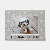 1 Foto met Farmhouse Tile Pattern en Text Deurmat (Voorkant)