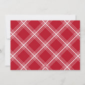 1 Foto: Minimale kerstkerstavond met minimale coll Feestdagenkaart (Achterkant)