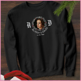 1 Foto Monogram Man & Vrouw Naam Mannen's Trui