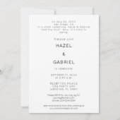 1 Foto Passen getrouwd Post Weddenschappen Recepti Kaart (Achterkant)