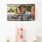 1 Foto Prom of HOCO-voorstel Cute Promposal Idee Spandoek (Insitu)