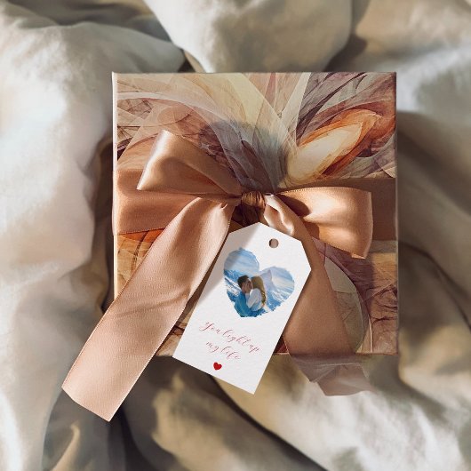 1 Foto | VALENTIJNSDAG | Romantische prijsopgave | Cadeaulabel