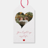1 Foto | VALENTIJNSDAG | Romantische prijsopgave | Cadeaulabel (Voorkant)