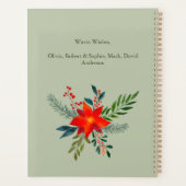 1 Foto van de Waterverf met prettige kerstdagen Fl Planner (Achterkant)