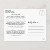 1 Foto Verminderde bruiloft Nieuwe Jaren Veranderi Feestdagenkaart (Achterkant)