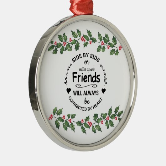 **#1 FRIEND** CHRISTMAS ORNAMENT (Rechts)