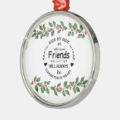 **#1 FRIEND** CHRISTMAS ORNAMENT (Links)
