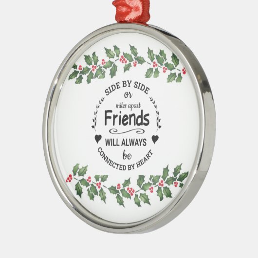 **#1 FRIEND** CHRISTMAS ORNAMENT (Links)