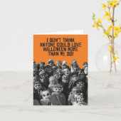 1 Funny Halloween Kaart - Geliefd bij Tandartsen (Gele Bloem)