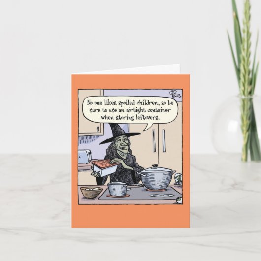 1 Funny Halloween Kaart - Verwende Kinderen (Voorkant)