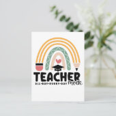 1- Funny Teacher Mode Teaching Gift for Teacher Briefkaart (Staand voorkant)