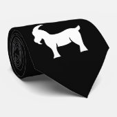 1 Geitenpictogram Stropdas (Opgerold)
