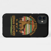 1 Gemakkelijk afgeleid door Duitse herder Case-Mate iPhone Case (Achterkant (horizontaal))