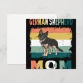 1 German Shepherd Mom Kaart (Voorkant / Achterkant)