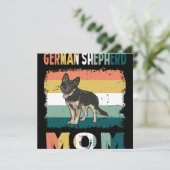 1 German Shepherd Mom Kaart (Staand voorkant)