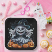 1 Ghost 03-reeks kartonnen dozen Papieren Bordje (Feest)