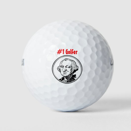 #1 Golfer Golfballen (Voorkant)