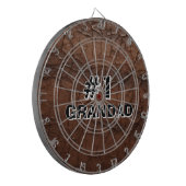 #1 Grandad Leather-look Dartbord (Voorkant Links)