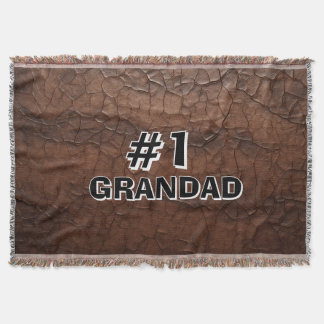 #1 Grandad Leather-look Deken