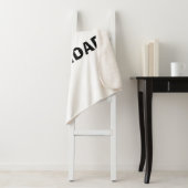 #1 Grandad Leather-look Sherpa Deken (In situ)