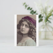 1 gratis afdrukbaar - zigeunermeisje.jpg briefkaart (Staand voorkant)