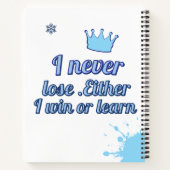 1 Groei mindset ondernemersjournaal - Motivatie Notitieboek (Achterkant)