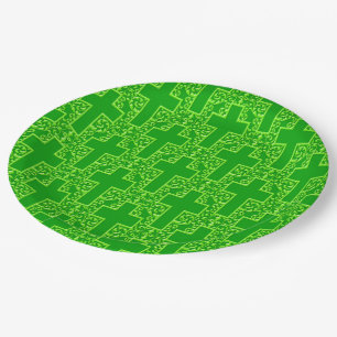 1 Groen-PAPIERPARTIJEN BORDEN Papieren Bordje