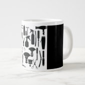 #1 Haarstylist tools van de Trade Jumbo Coffee Mok (Voorkant rechts)