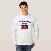 #1 Haïtiaanse vader T-shirt (Voorkant volledig)