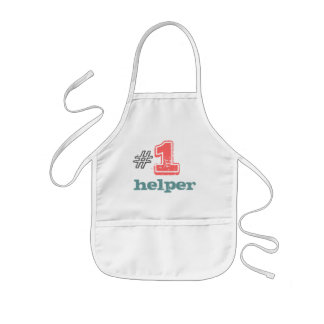 #1 helper kinder apron unisex meisje kinder schort