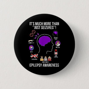 1 Het is veel meer dan alleen aanvallen epilepsie  Ronde Button 5,7 Cm