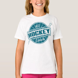 #1 Hockey Coach Women's Tee Shirt