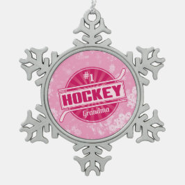 #1 Hockey Grandma Kerstmis Ornament