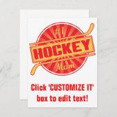 #1 Hockey Mam (Voorkant / Achterkant)