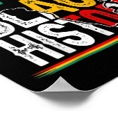 1 Ik ben zwarte geschiedenismaand Afrikaanse Ameri Poster (Hoek)