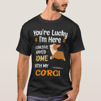 1 Ik had thuis kunnen blijven met Corgi T-shirt