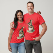 1-inch circulair ontwerp geïnspireerd door Beatrix T-shirt (Unisex)