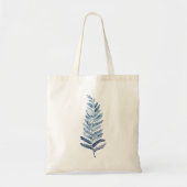 1 Indigo varen waterverf Tote Bag (Voorkant)