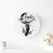 1- Inspirerend leraar sjirt, minimalistische leraa Grote Klok (Huis)