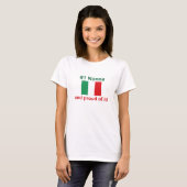 #1 Italiaanse nonna (grootmoeder) T-shirt (Voorkant volledig)
