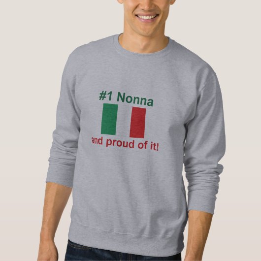 #1 Italiaanse nonna (grootmoeder) Trui (Voorkant)
