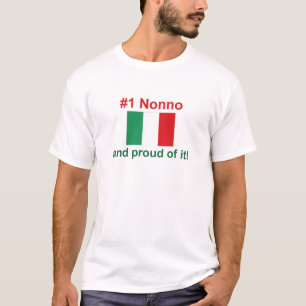 #1 Italiaanse nonno T-shirt