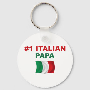 #1 Italiaanse Papa Sleutelhanger