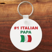 #1 Italiaanse Papa Sleutelhanger (Voorkant)