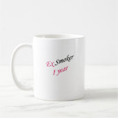 1 jaar ex-roker koffiemok (Links)