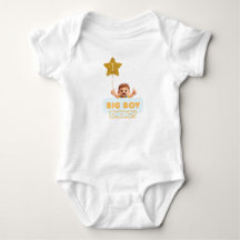 1 Jaar Grote Jongensenergie Baby Bodysuit