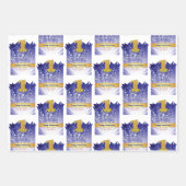 1 jaar herstel Jubileum vet cijfer Inpakpapier Vel (Voorkant 3)